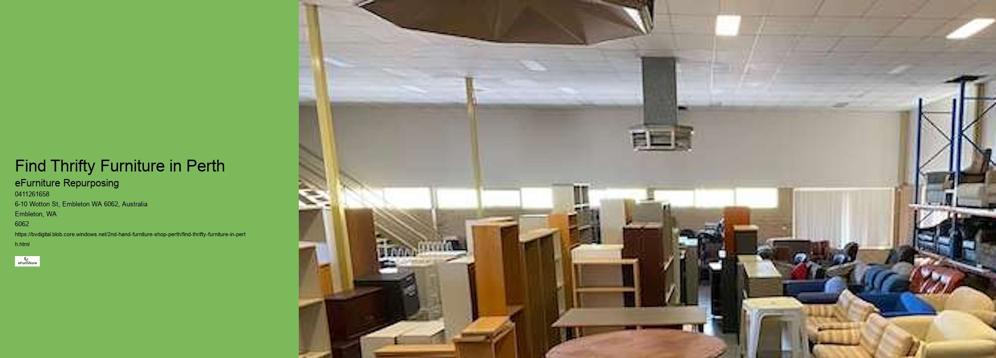 Quality Preloved Furnishings Perth