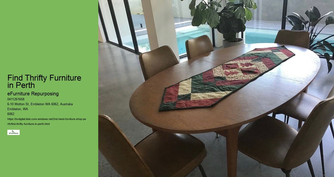 Sustainable Furnishings Perth