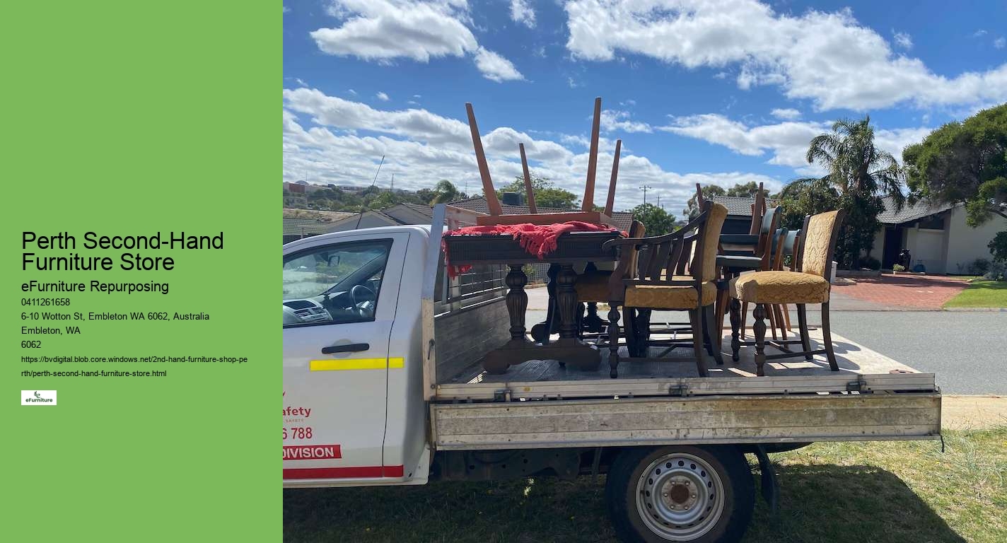 Perth's Second-Hand Furniture Market