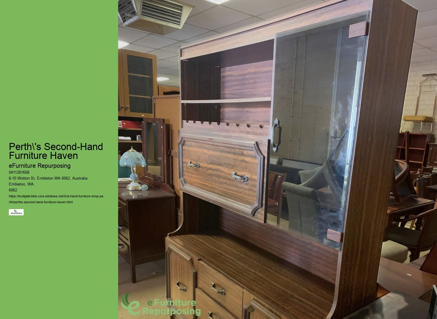 Eco-Friendly Furniture Finds in Perth