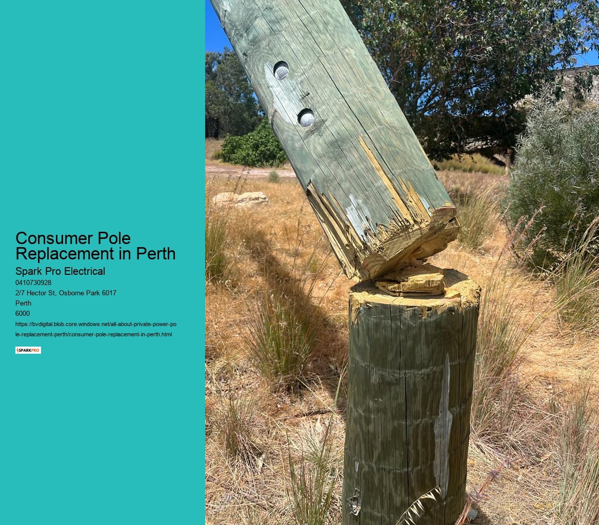 Consumer Pole Replacement in Perth