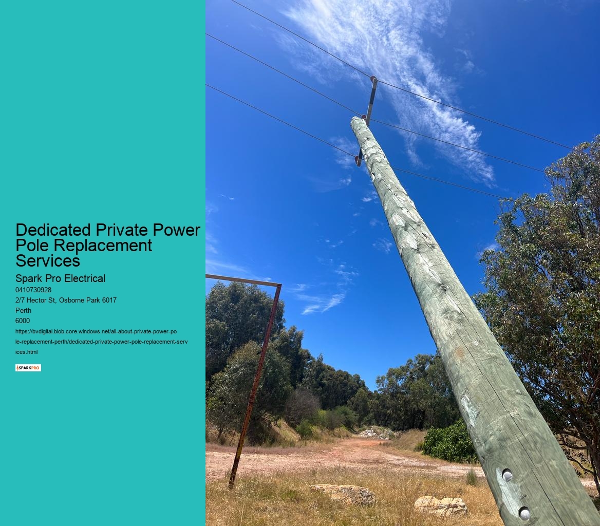 Premium Private Power Pole Replacement Offers
