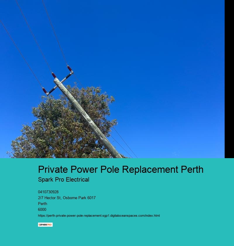 Swift Private Power Pole Replacement
