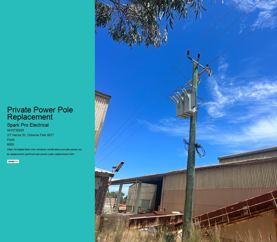 Tailored Power Pole Replacement Services for Perth