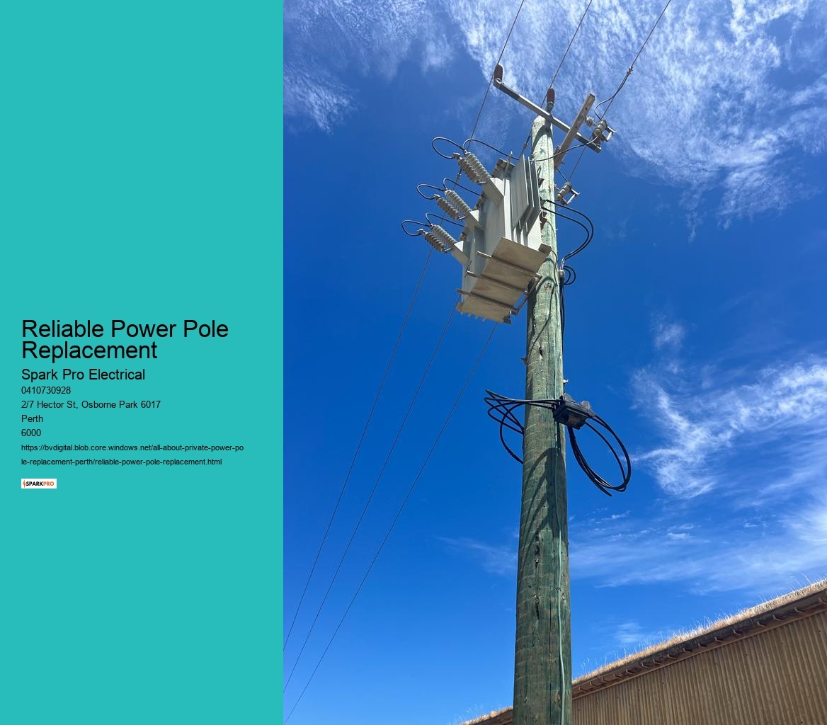 Reliable Power Pole Replacement