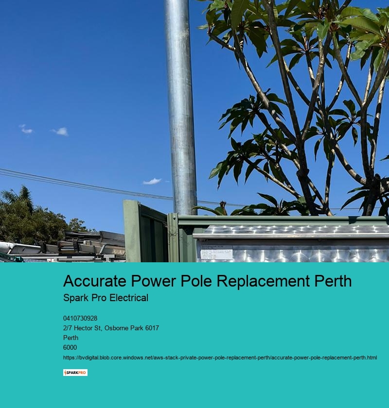 Expert Power Pole Replacement for Perth
