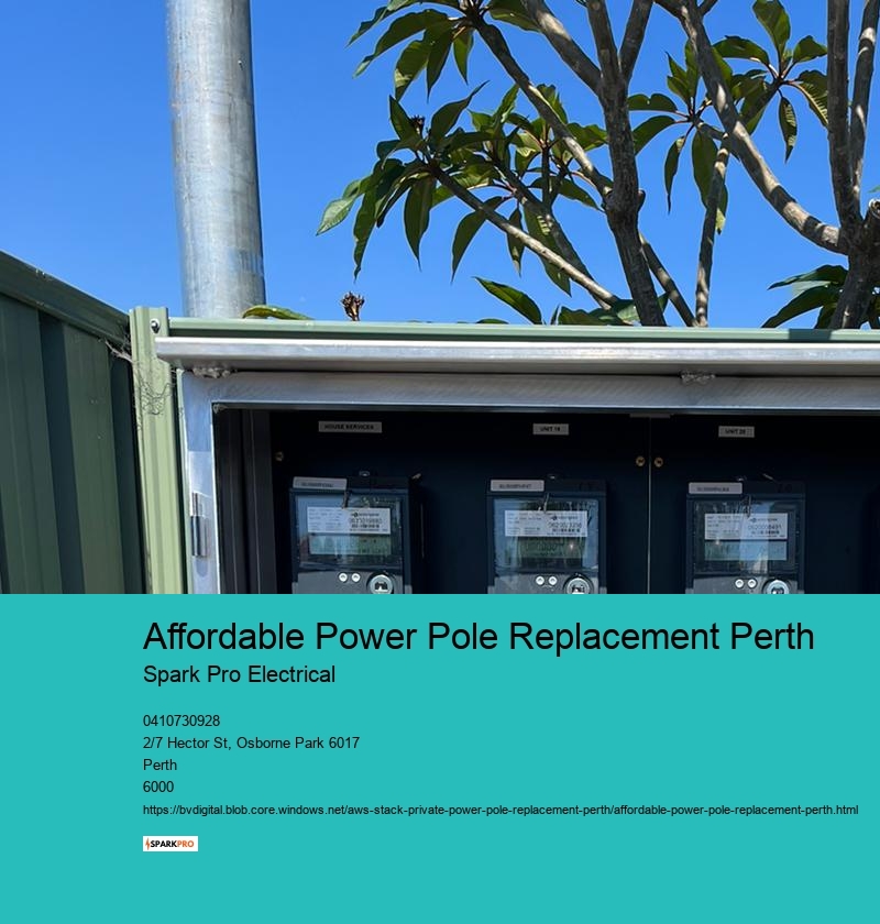 Affordable Power Pole Replacement Perth