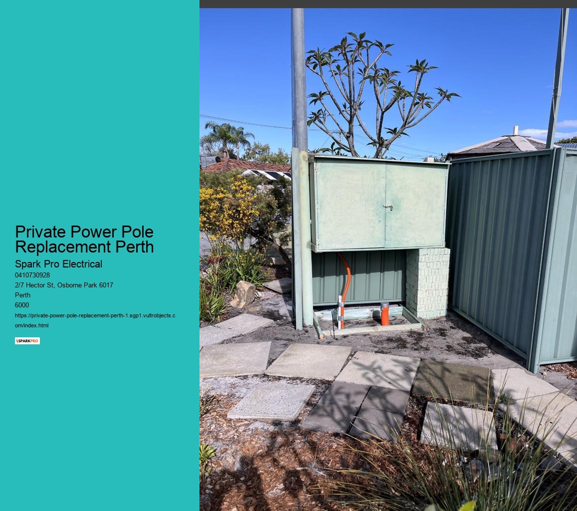 Tailored Power Pole Solutions for Perth