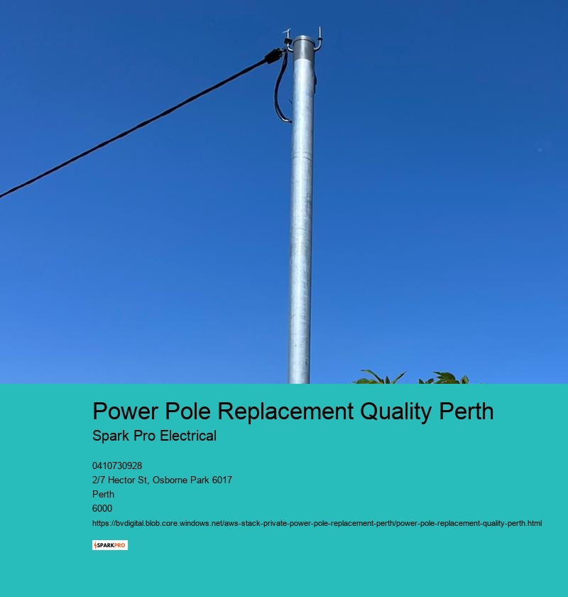 Reliable Power Pole Replacement