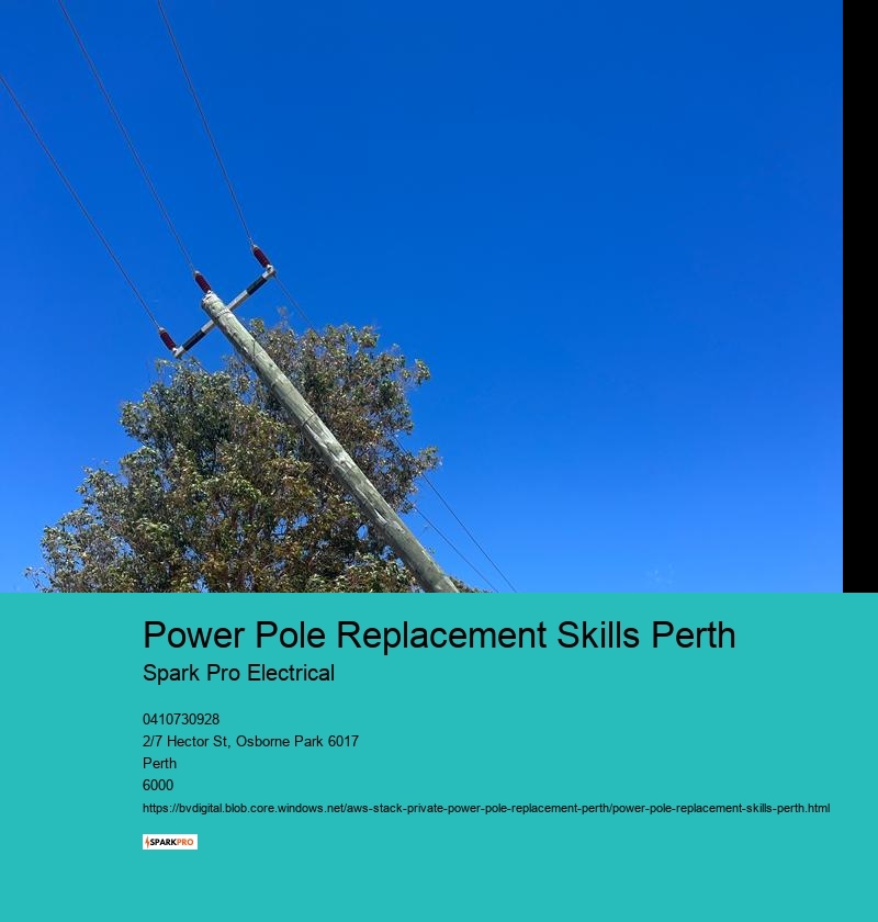 Perth's Expert Power Pole Replacement Team