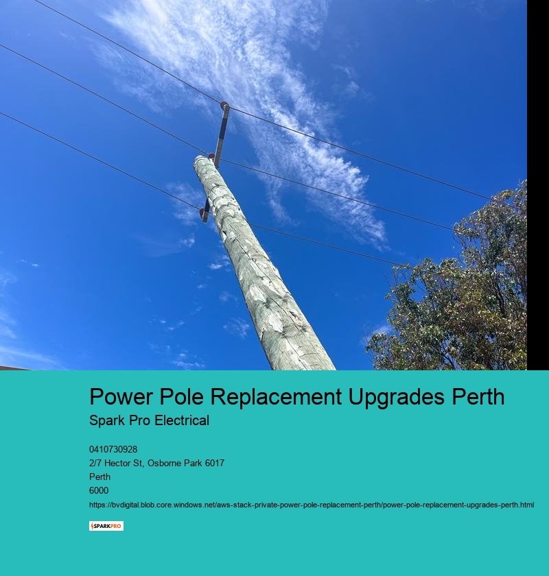 Skilled Electricial Power Pole Replacement Team