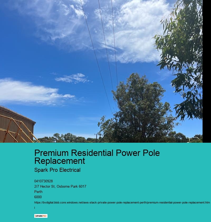 Premium Residential Power Pole Replacement