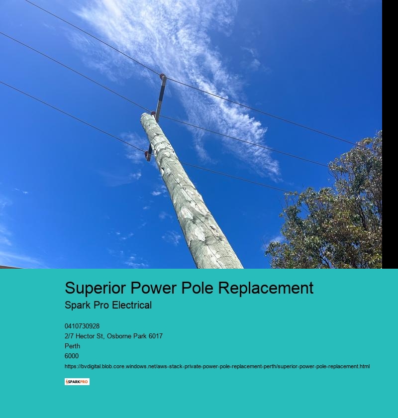 Efficient Execution of Power Pole Replacement