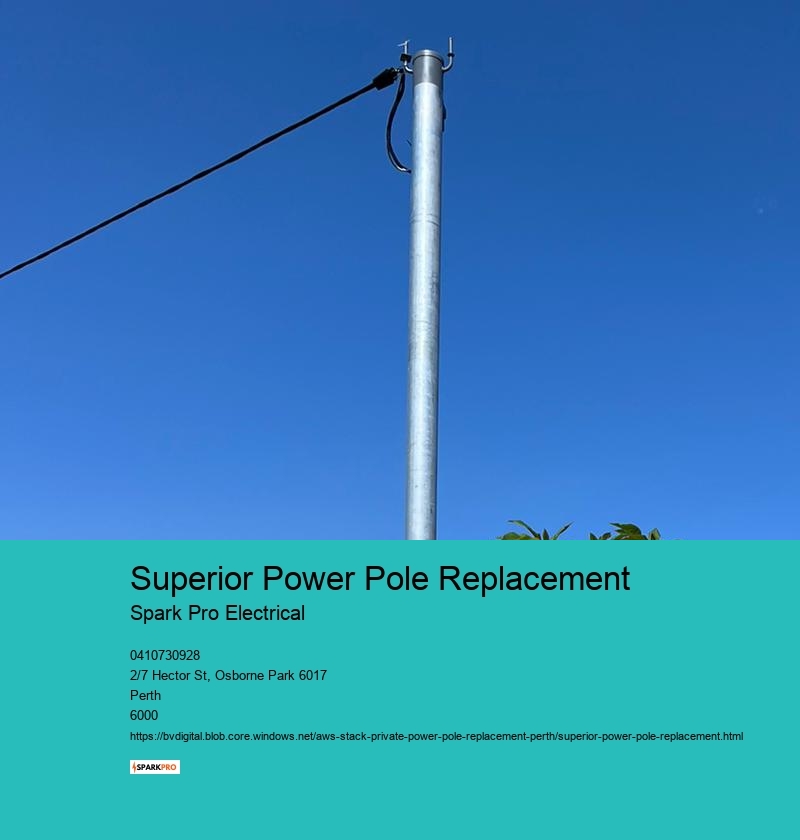 Unparalleled Power Pole Replacement Services