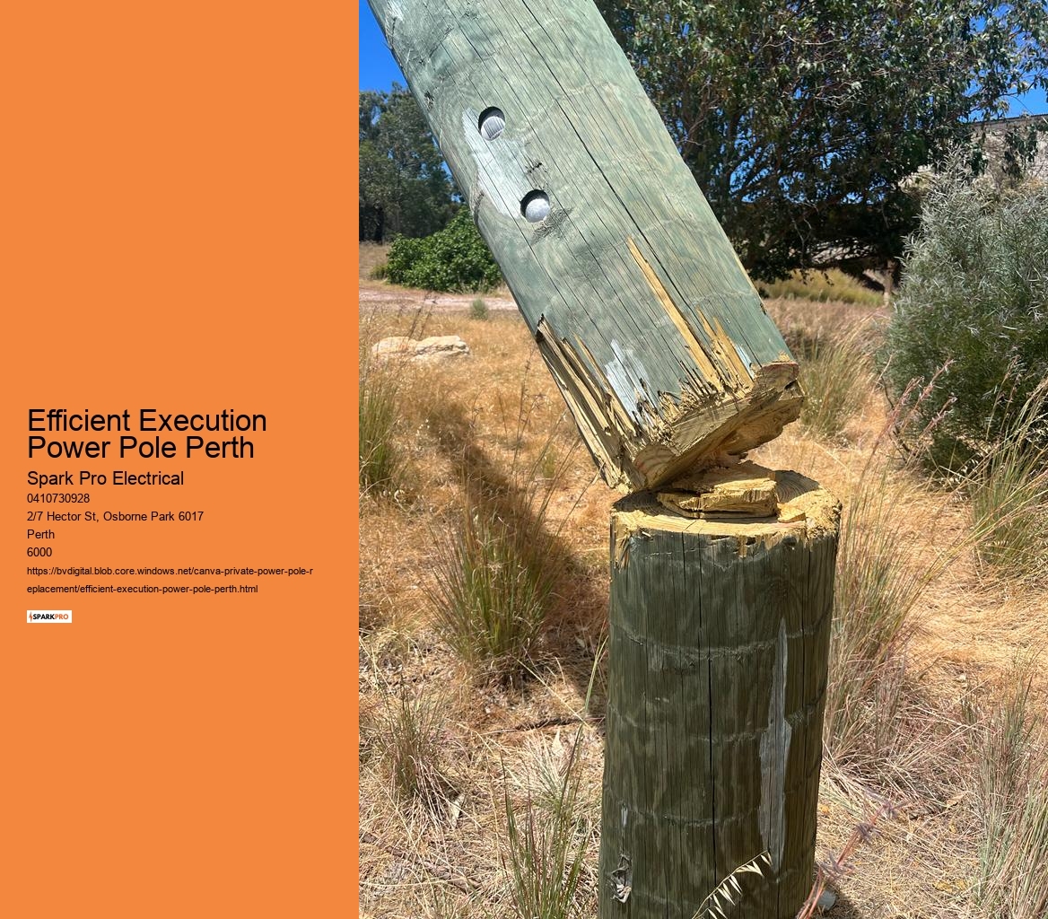 Customised Power Pole Services for Perth