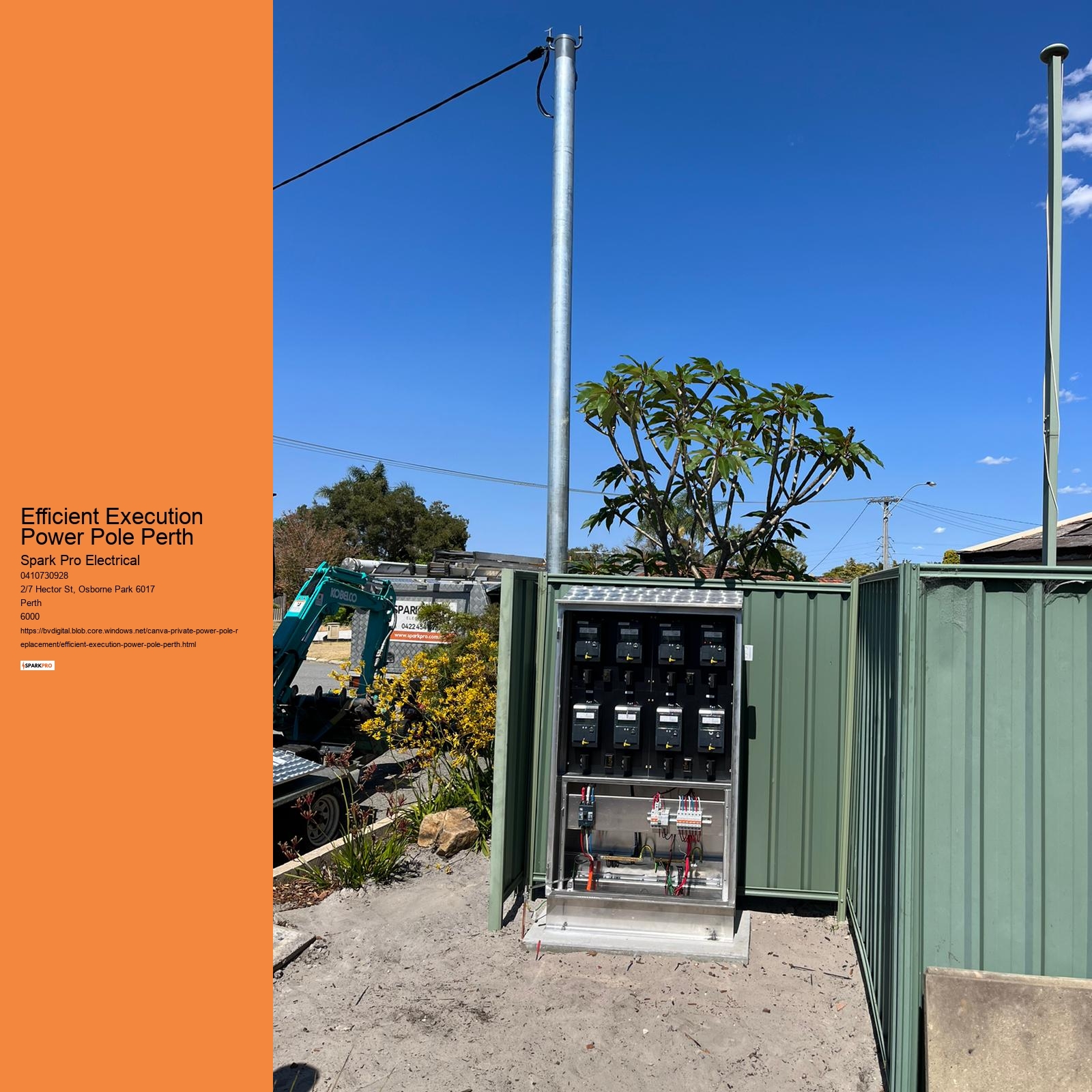 Perth’s Premier Power Pole Services