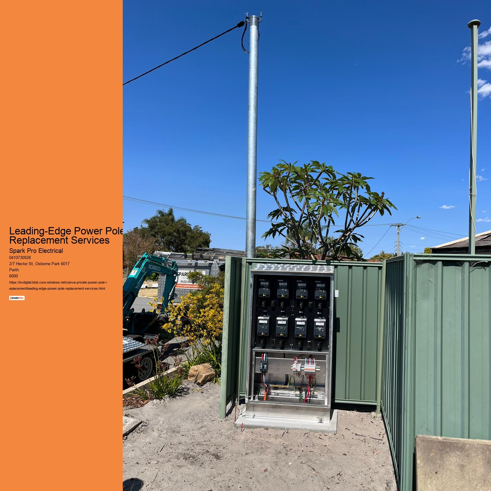 Power Pole Replacement Mastery in Perth