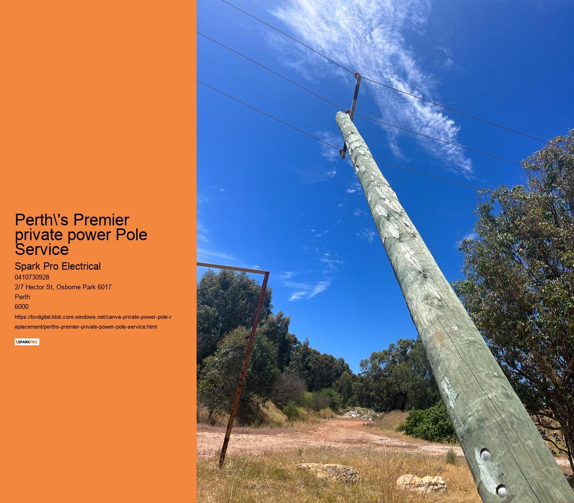 Swift Private Power Pole Replacement
