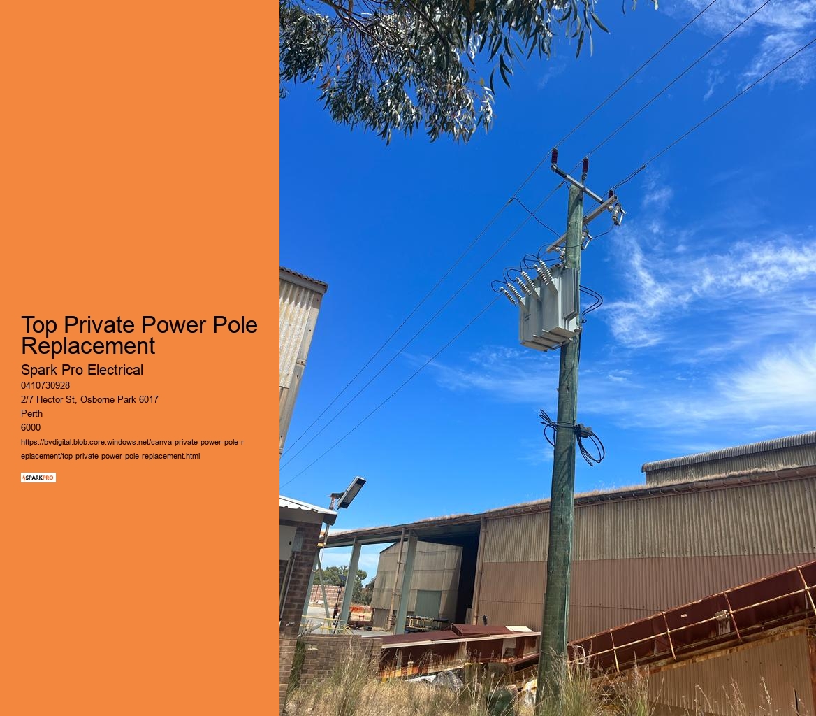 Strategic Private Power Pole Replacement in Perth
