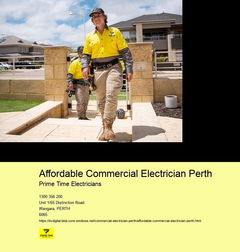 Top Commercial Electrician Perth Providers