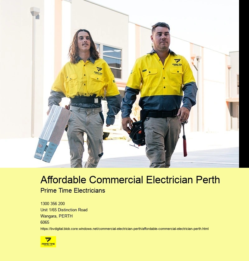 Professional Commercial Electrician Perth Providers