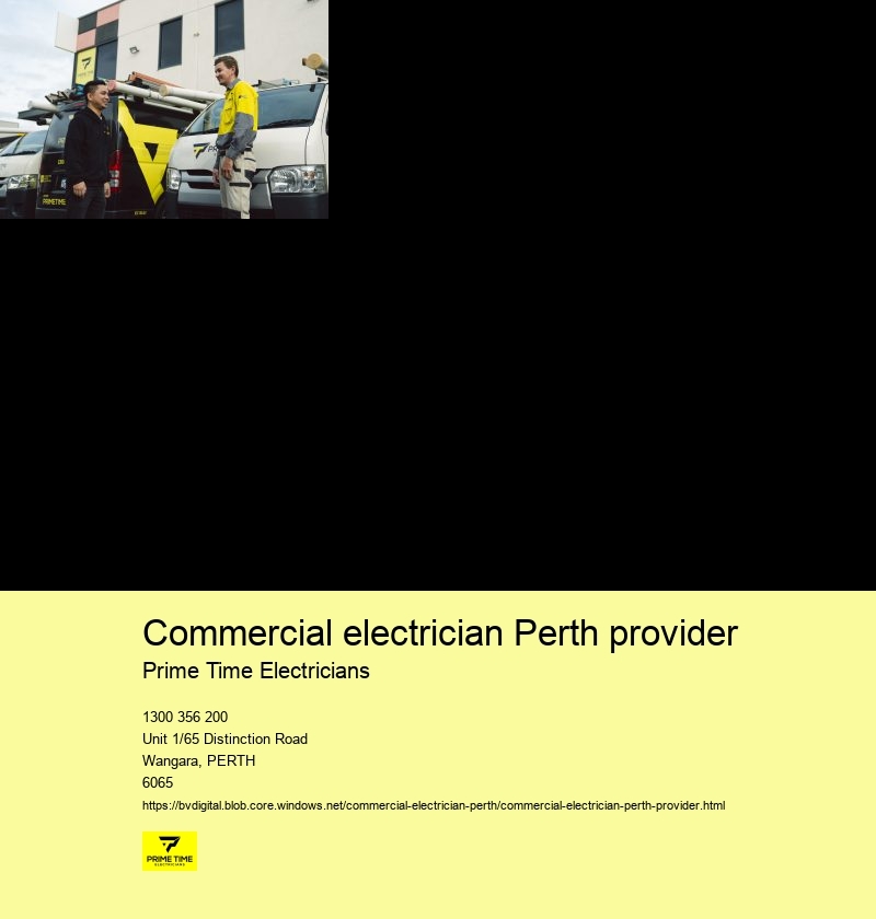 Reliable Commercial Electrician Perth Solutions