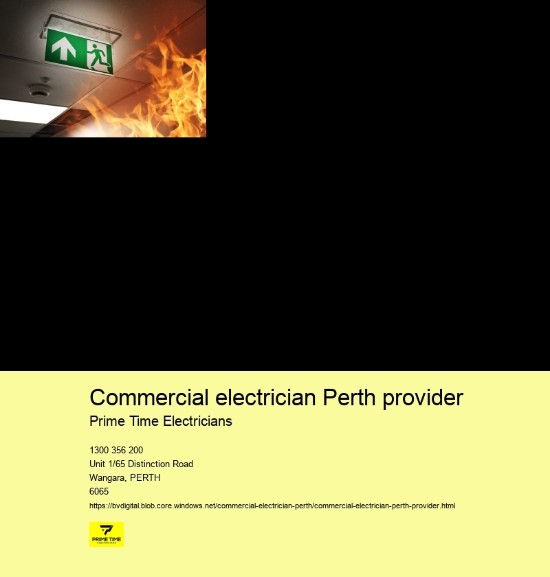 Efficient Commercial Electrician Perth Services