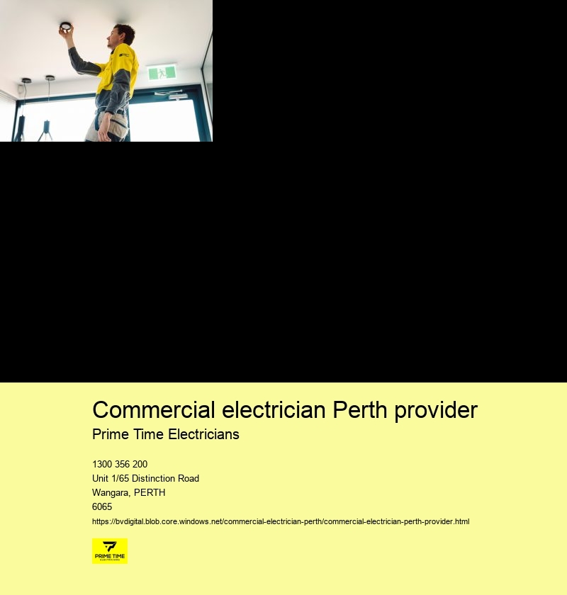 Trusted Commercial Electrician Perth Providers