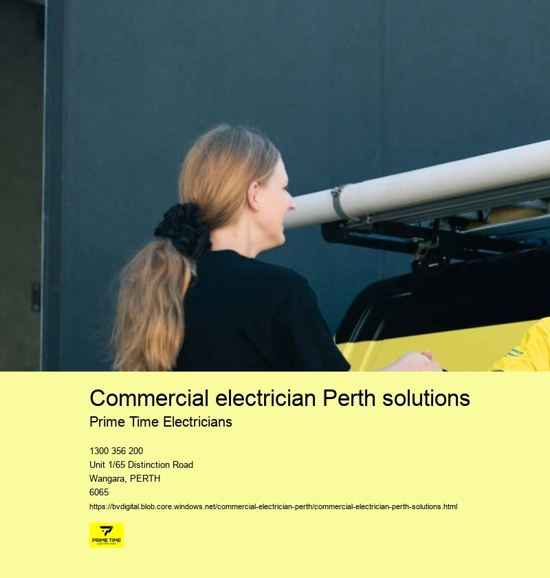 Professional Commercial Electrician Perth Solutions