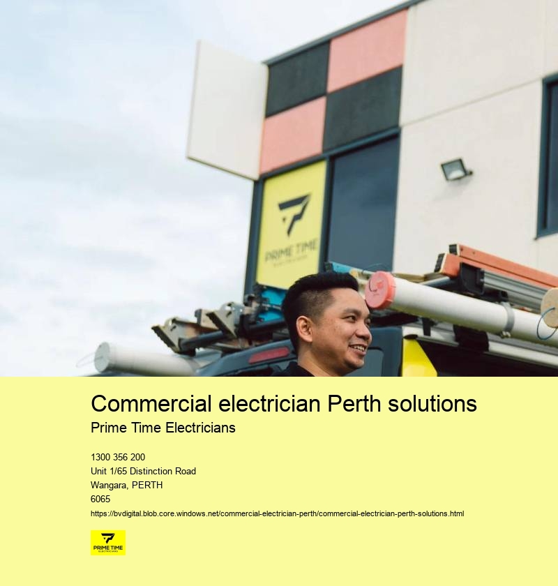 Licensed Commercial Electrician Perth Professionals