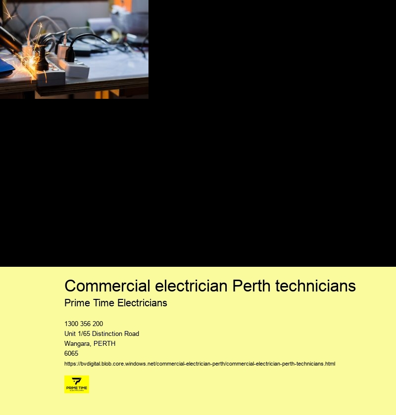 Efficient Commercial Electrician Perth Solutions