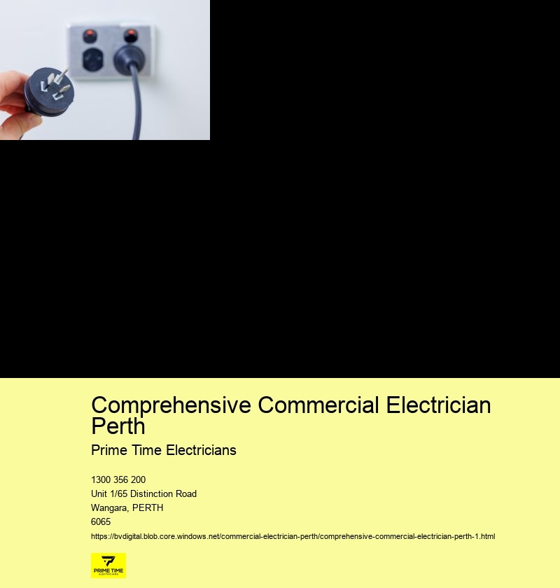 Efficient Commercial Electrician Perth Providers