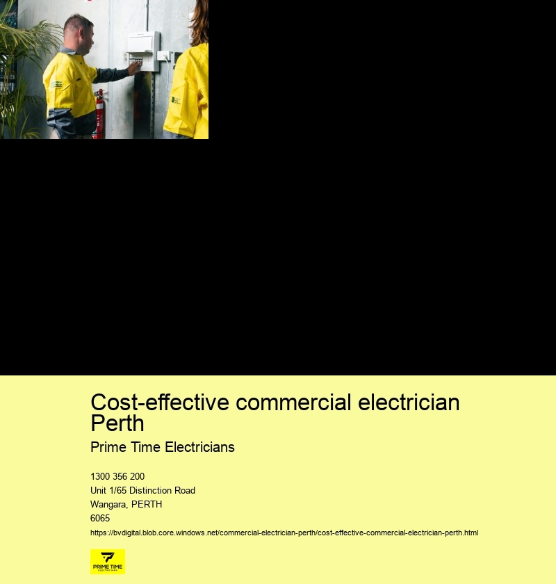 Skilled Commercial Electrician Perth Providers