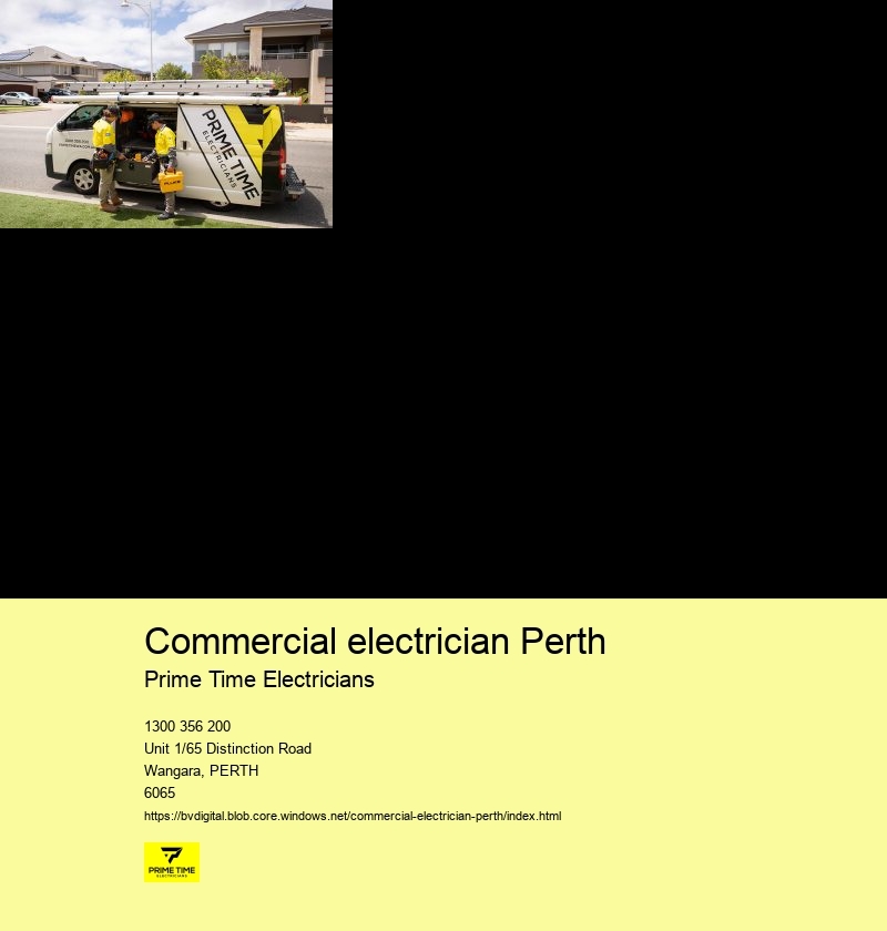 Skilled Commercial Electrician Perth Services