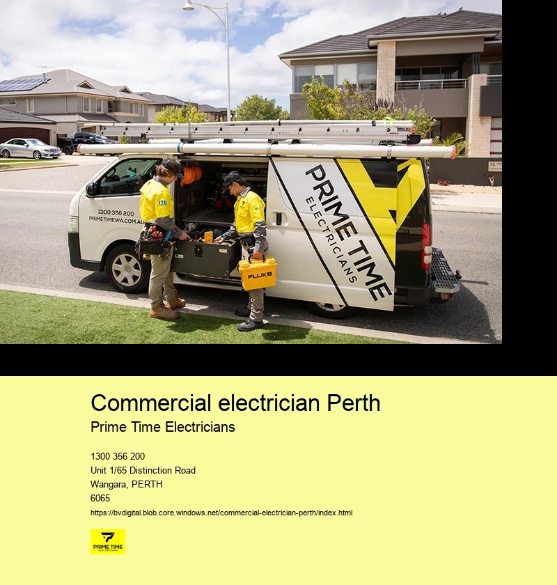 Reliable Commercial Electrician Perth Team