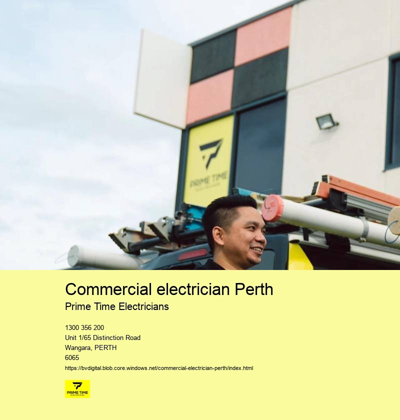 Commercial electrician Perth