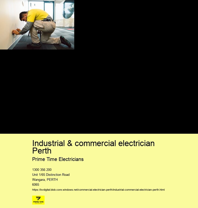 Reliable Commercial Electrician Perth Solutions
