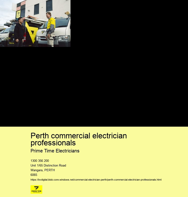 Premier Commercial Electrician Perth Team