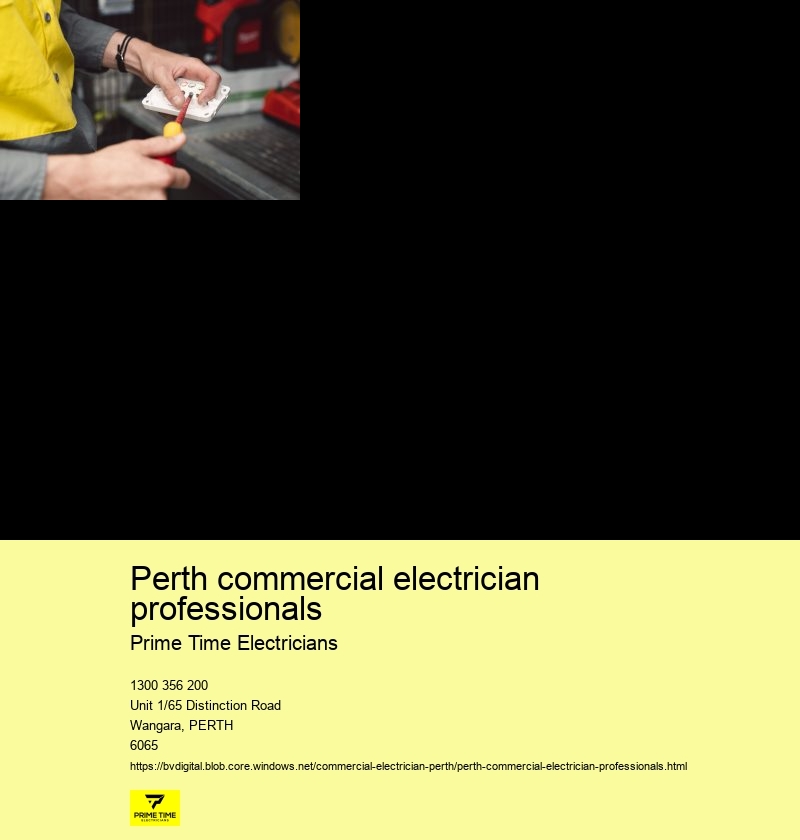 Affordable Commercial Electrician Perth Experts