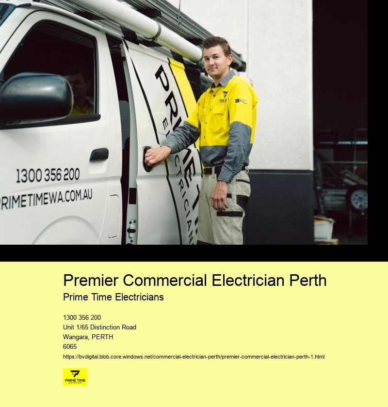 Leading Commercial Electrician Perth Team