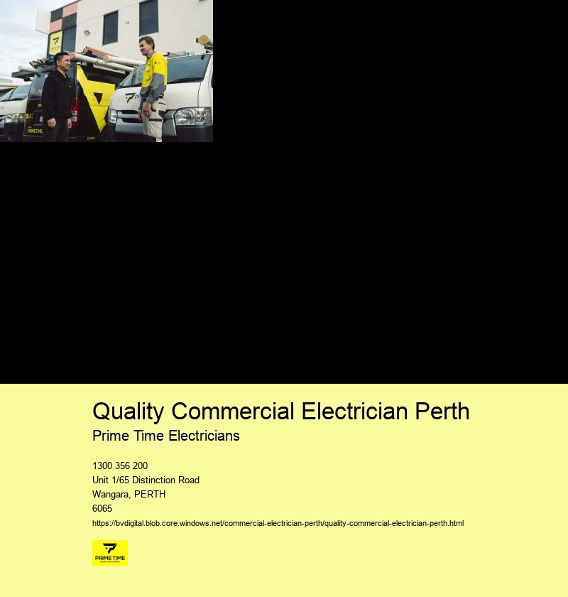 Leading Commercial Electrician Perth Experts