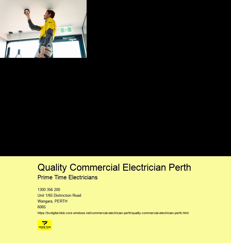 Premier Commercial Electrician Perth Solutions