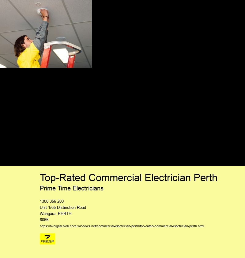 Experienced Commercial Electrician Perth Contractors