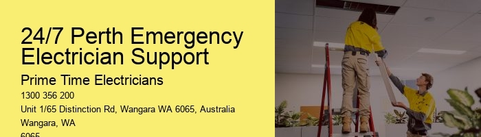 Perth's Efficient Emergency Electrician Service
