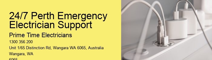 Perth’s 24-Hour Emergency Electrician Service