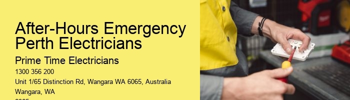 Your Emergency Electrician in Perth