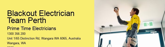 Perth’s Emergency Electrician: Always Ready