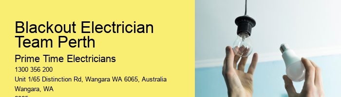 Perth Electrician: Ready for Emergencies