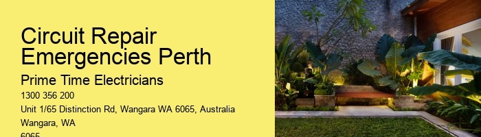 Perth Electrician Ready for Emergency Calls