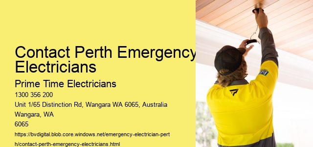 Emergency Electrical Services: Ready in Perth